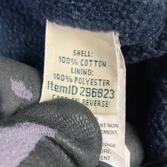 LL Bean Fleece Lined Hooded Shirt Jacket Shacket Women's Small Plaid Hoodie - Picture 7 of 10